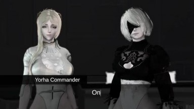 Nier Automata Sissy 9S FUTA BBC